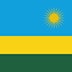 Flag of Ruanda