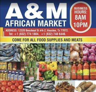 A&M African Market Logo